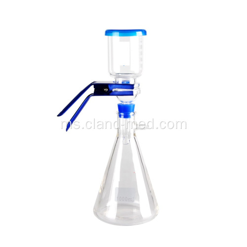 1000ml Pelarut Penyedut Makmal Penapis Peralatan Borosilicate Glass Filtration Filtration Apparatus